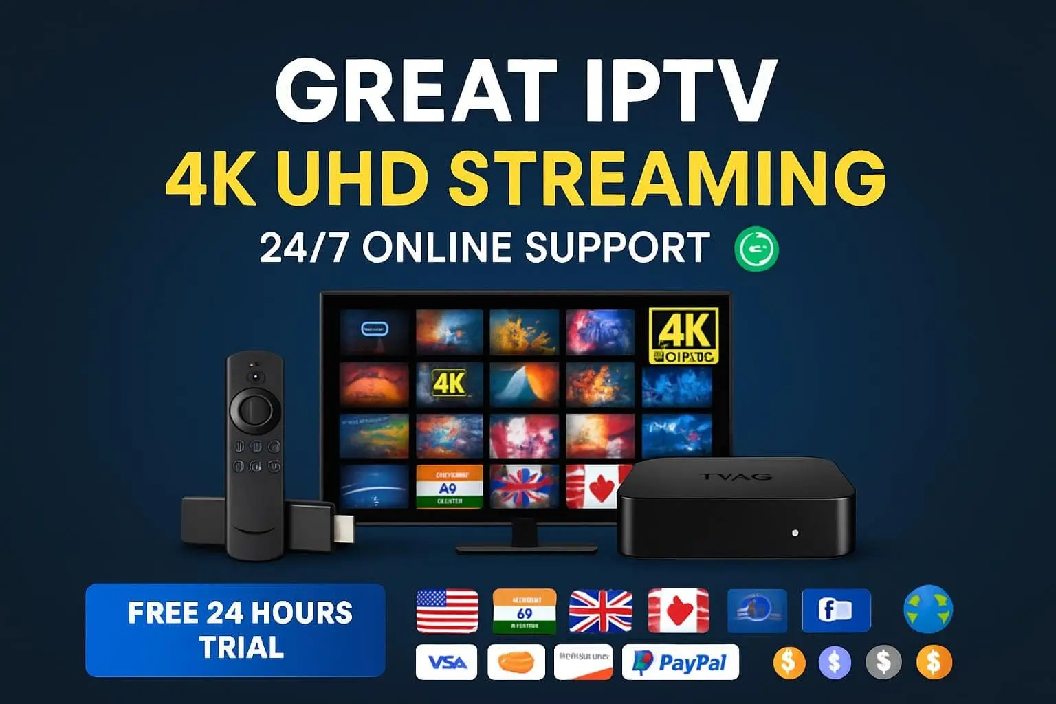 2-Year GreatIPTV Subscription